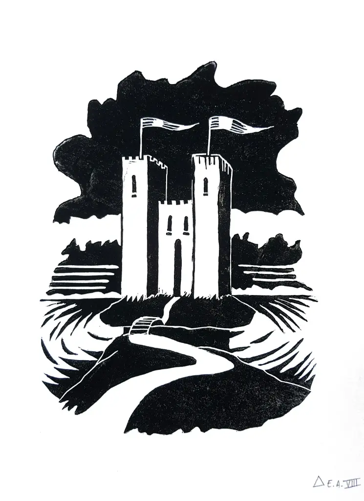 Gravure "Casteth #1" (Sans passe-partout)