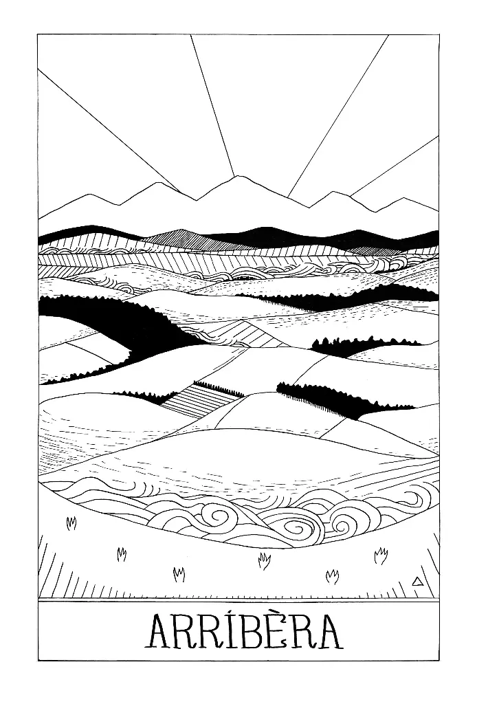 "Arribèra" Tirage HD grand format sur support rigide ou papier (Papier d'art 235g, 20 x 30 cm)