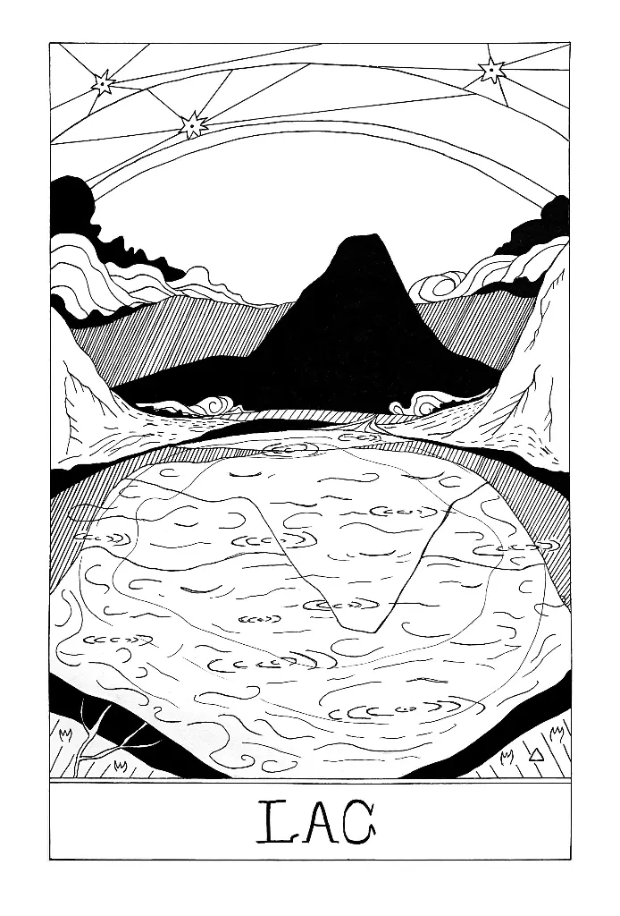 "Lac" Tirage HD grand format sur support rigide ou papier (Papier d'art 235g, 20 x 30 cm)