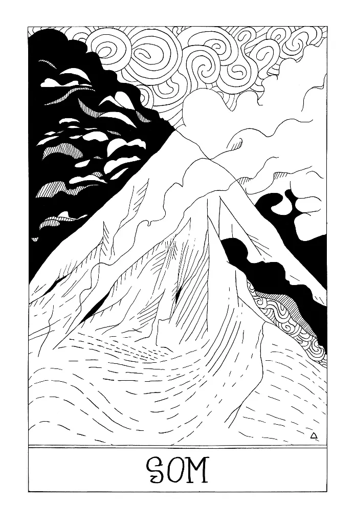 "Som" Tirage HD grand format sur support rigide ou papier (Papier d'art 235g, 20 x 30 cm)